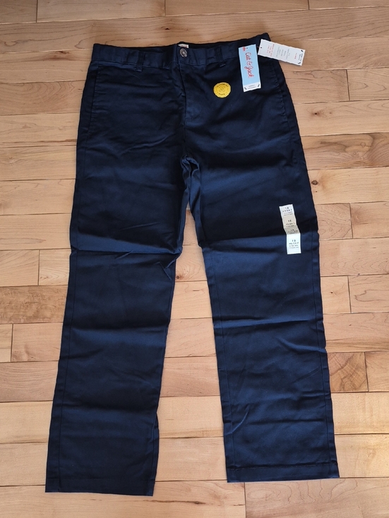 Cat & Jack Other - Boys Size 18 Husky Brand New Cat & Jack Navy Straight-Leg Pants